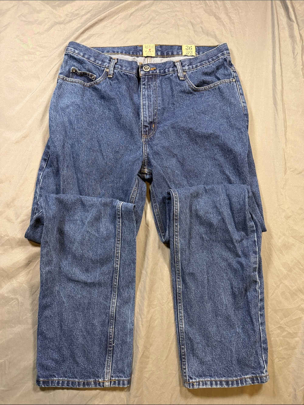 RedHead Men's Straight-Leg Jeans - Dark Blue Denim